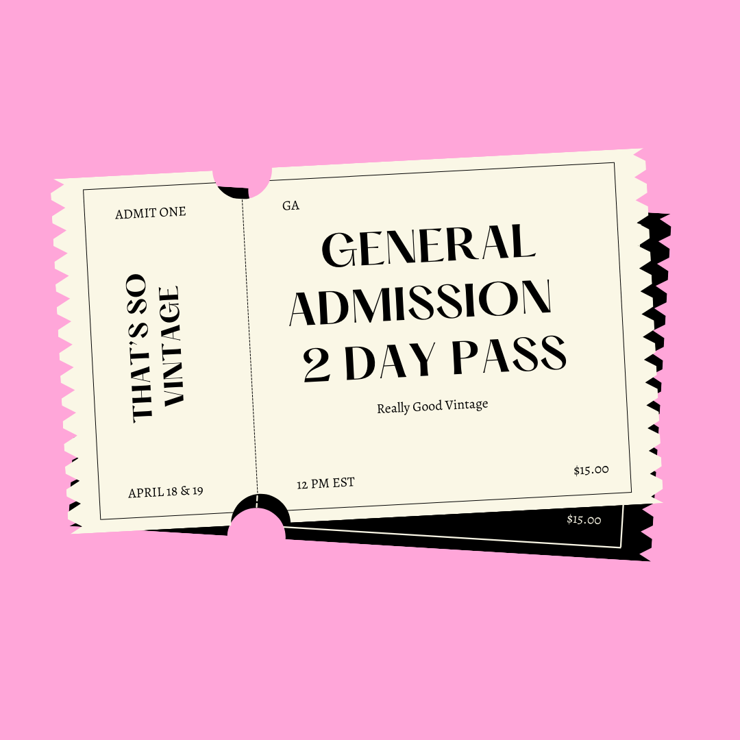 General Admission - 2 Day Pass